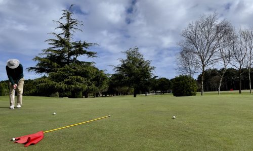 En el Green del 7-17